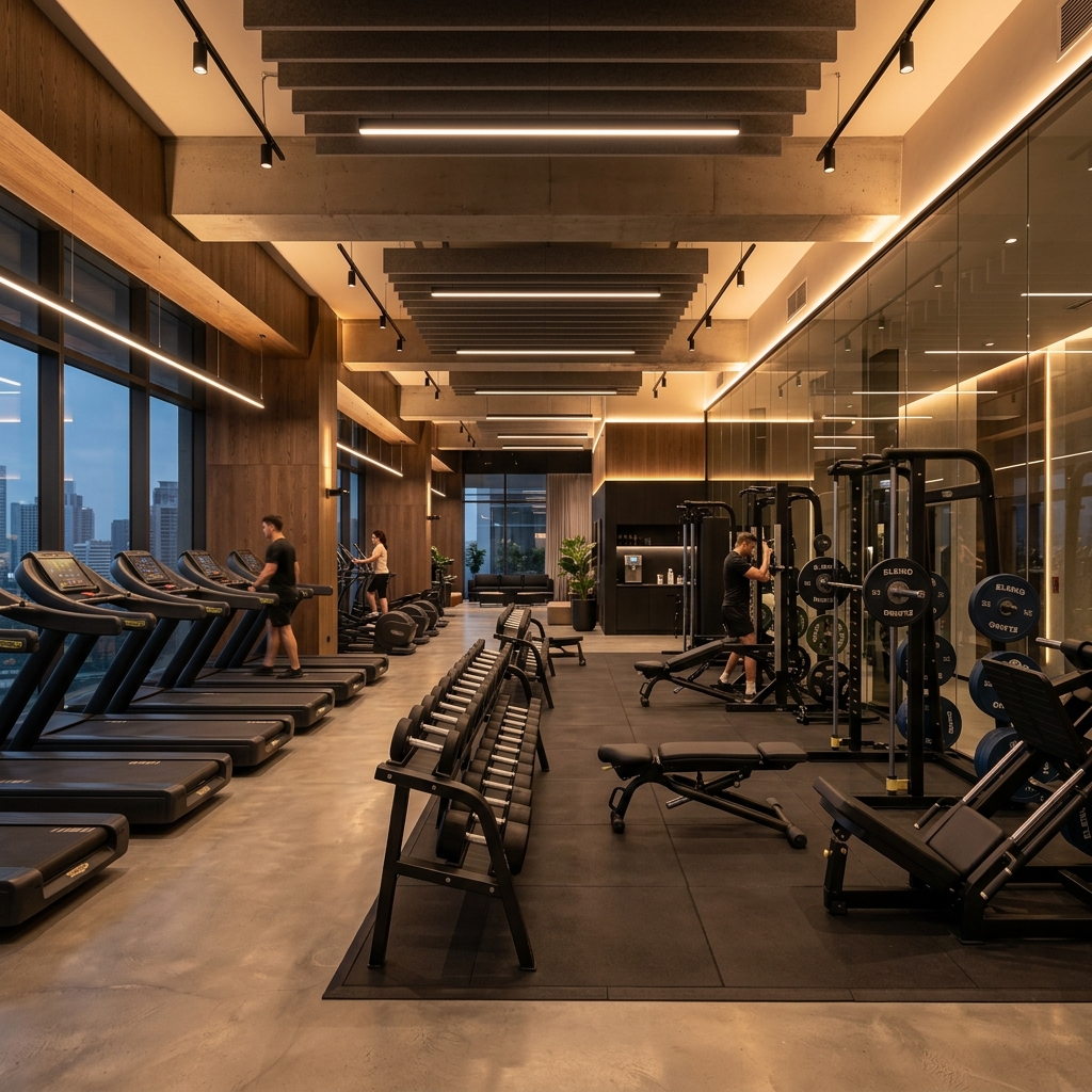 Gym interiors